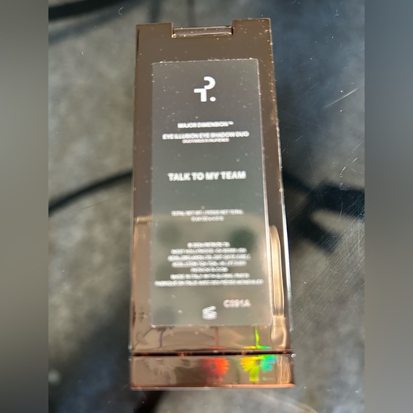 NWT🌷Patrick Ta Major Dimension Eye Illusion Eyeshadow Duo (Talk To My Team) - Picture 6 of 6